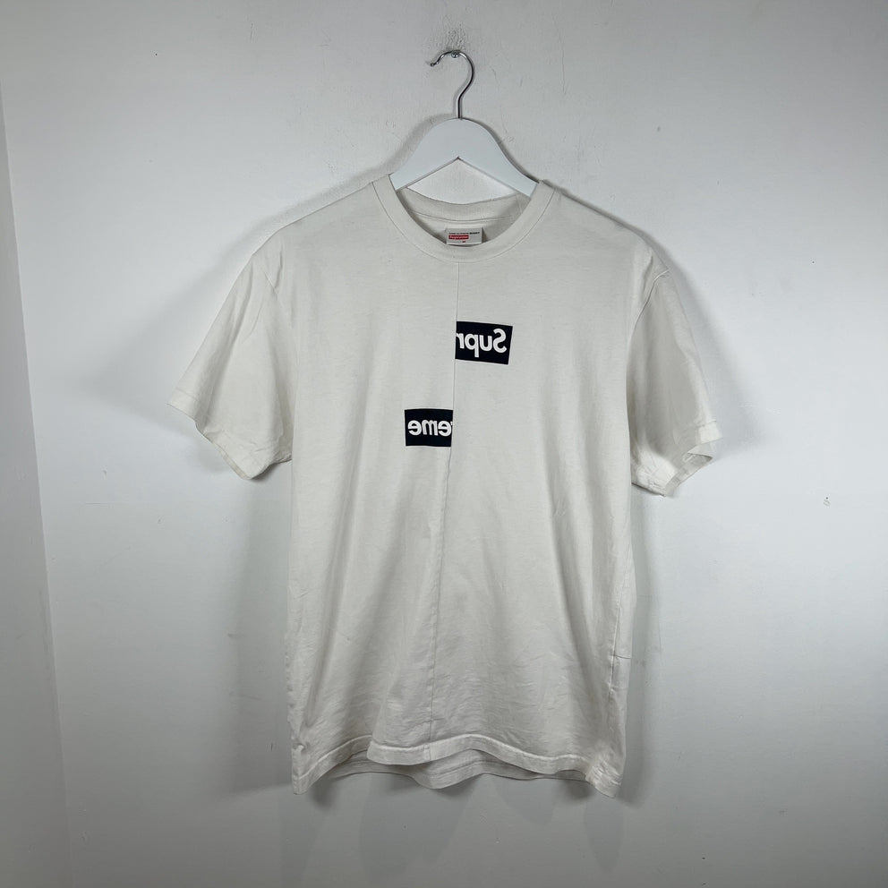 Supreme x Comme Des Garcons Split Box Logo T-Shirt