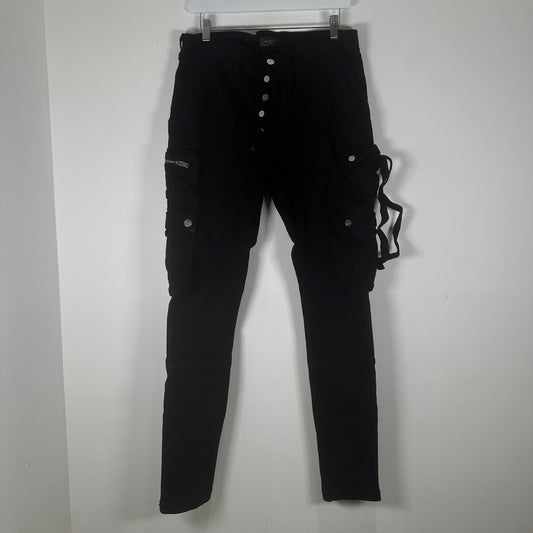 Amiri Black Cargo Pants Size 34