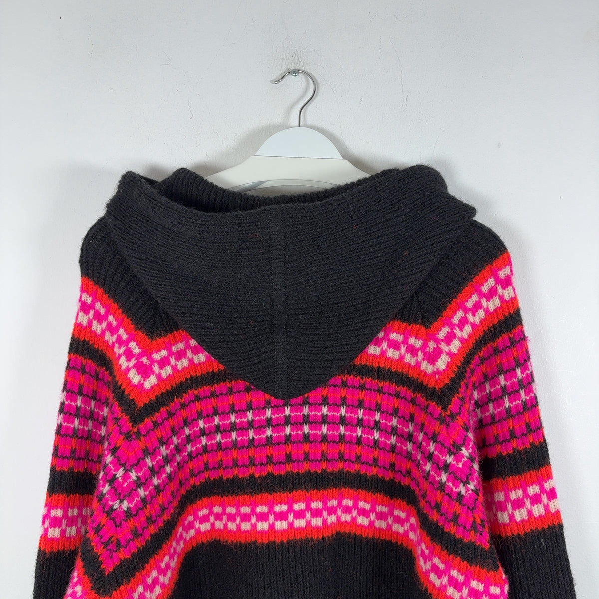Celine Knitted Logo Jacquard Wool Sweater