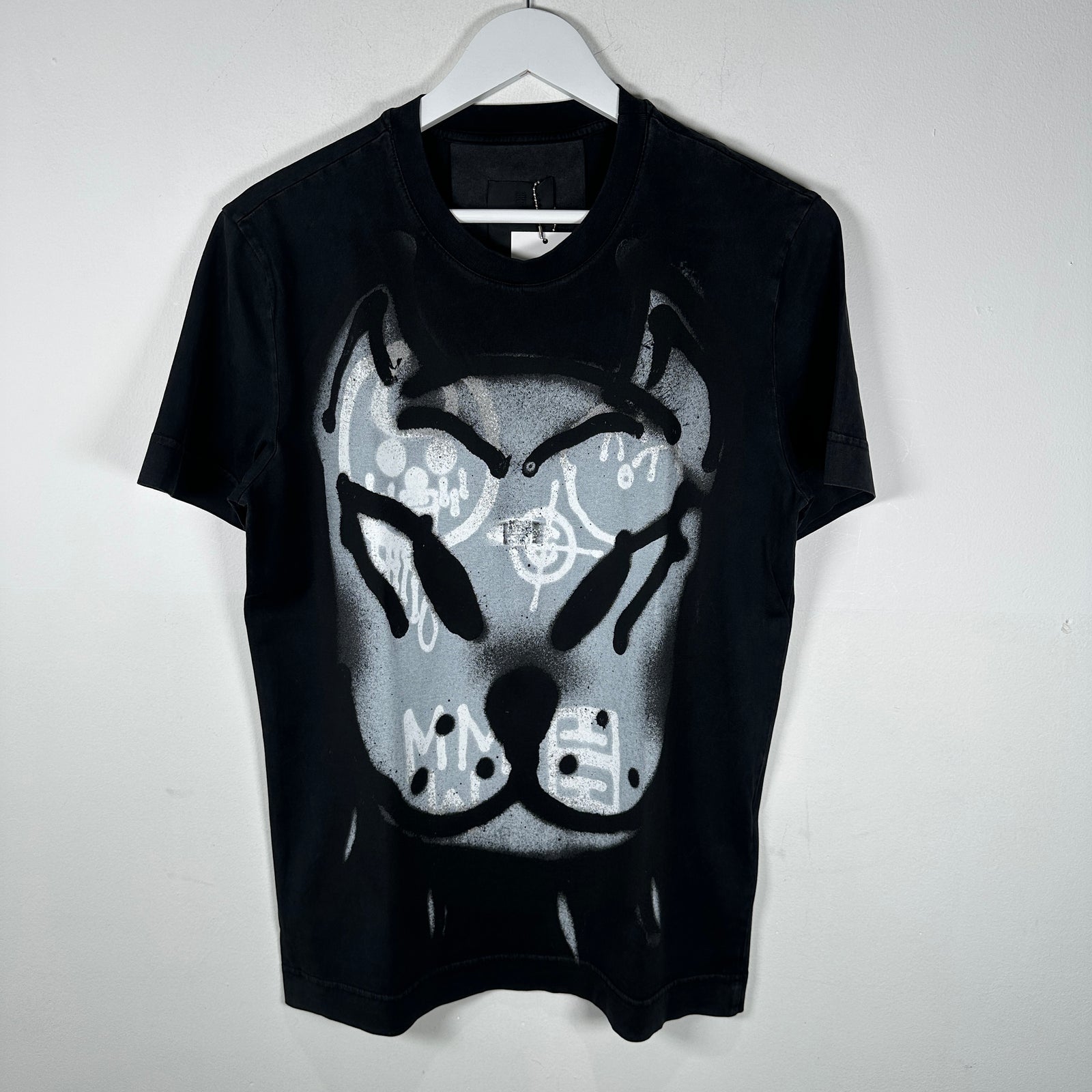 Givenchy x Chito Logo Graphic Black T-Shirt Size S