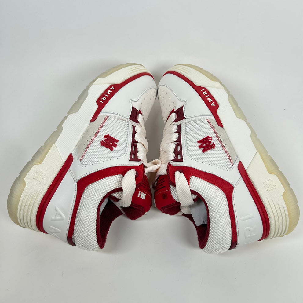 Amiri White/Red MA-1 Sneaker Size 43