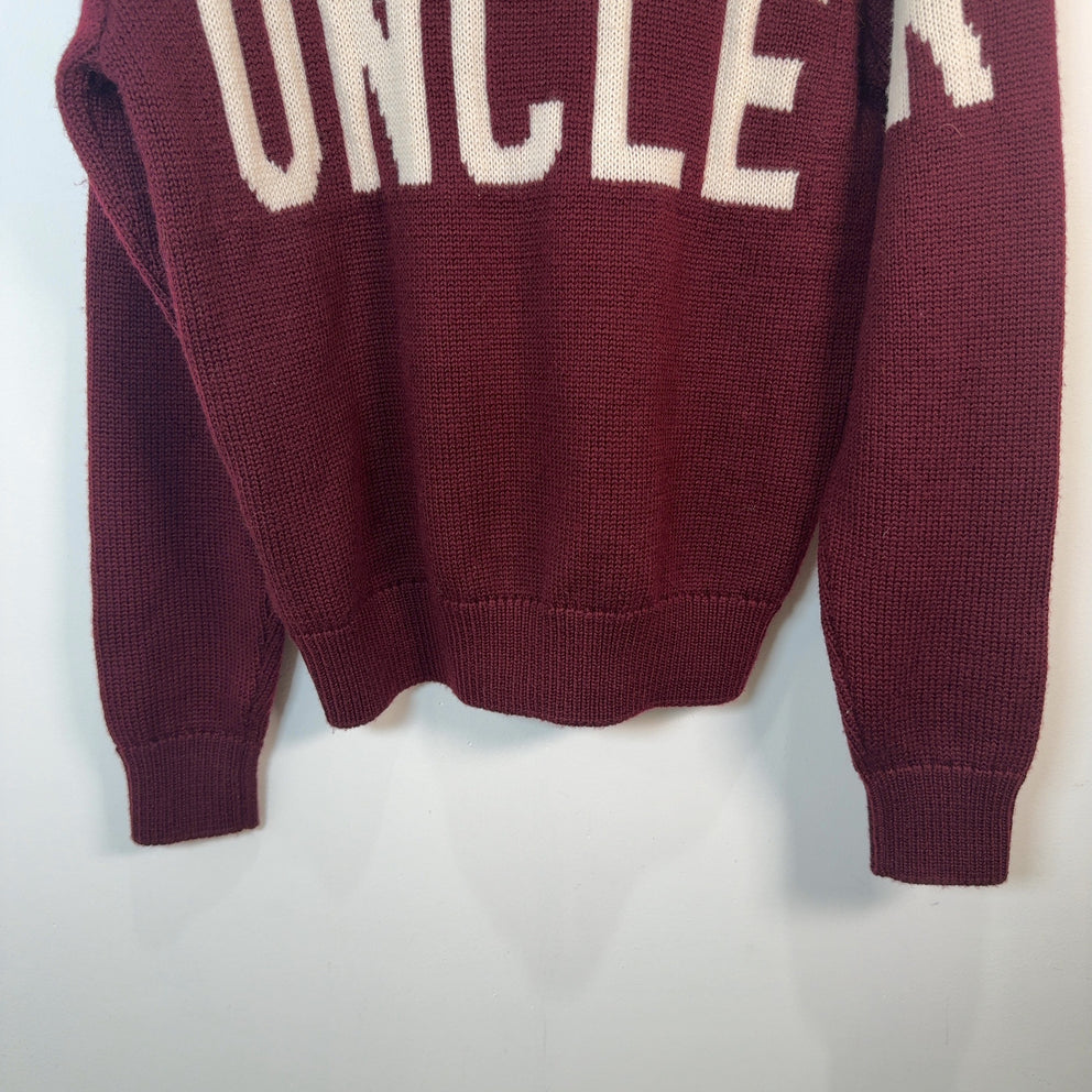 Moncler Maglione Spell Out Knit Sweater