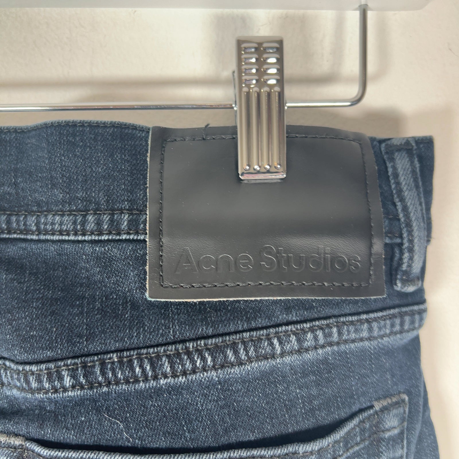 Acne Studios Straight Leg Denim Jeans