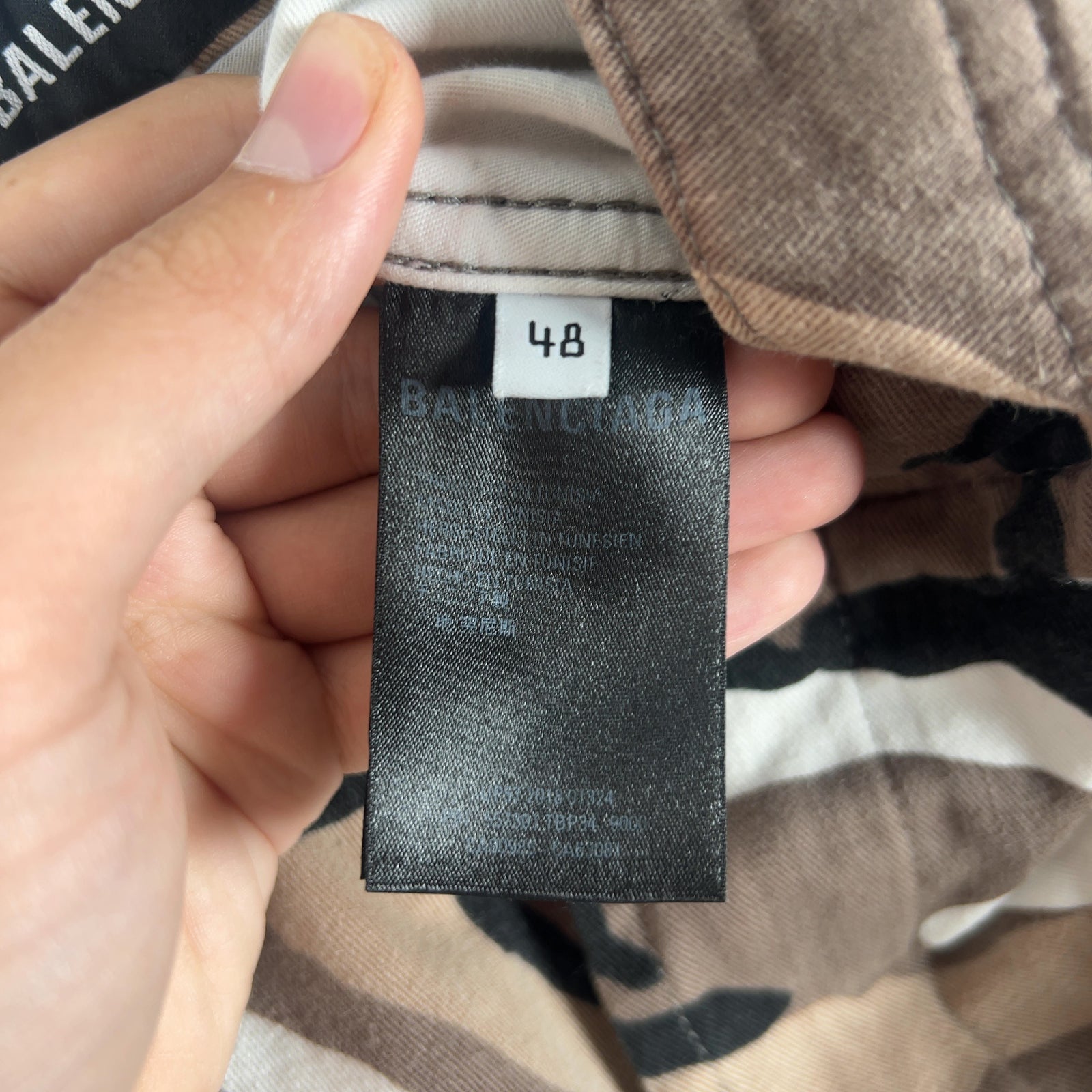Balenciaga Camo Cargo Pants