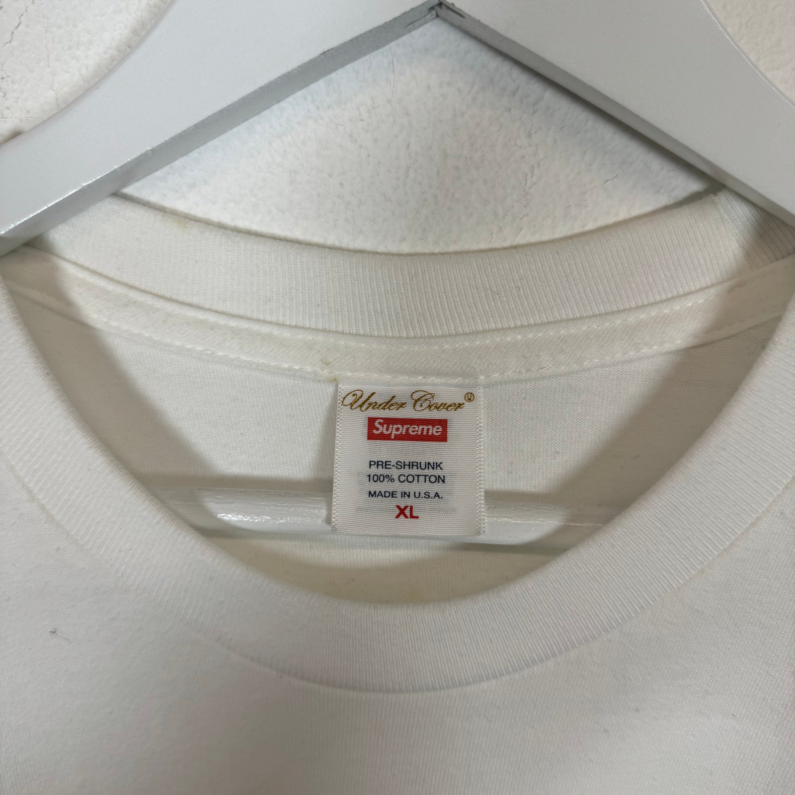 Supreme X Undercover White Lupin T-shirt Size XL