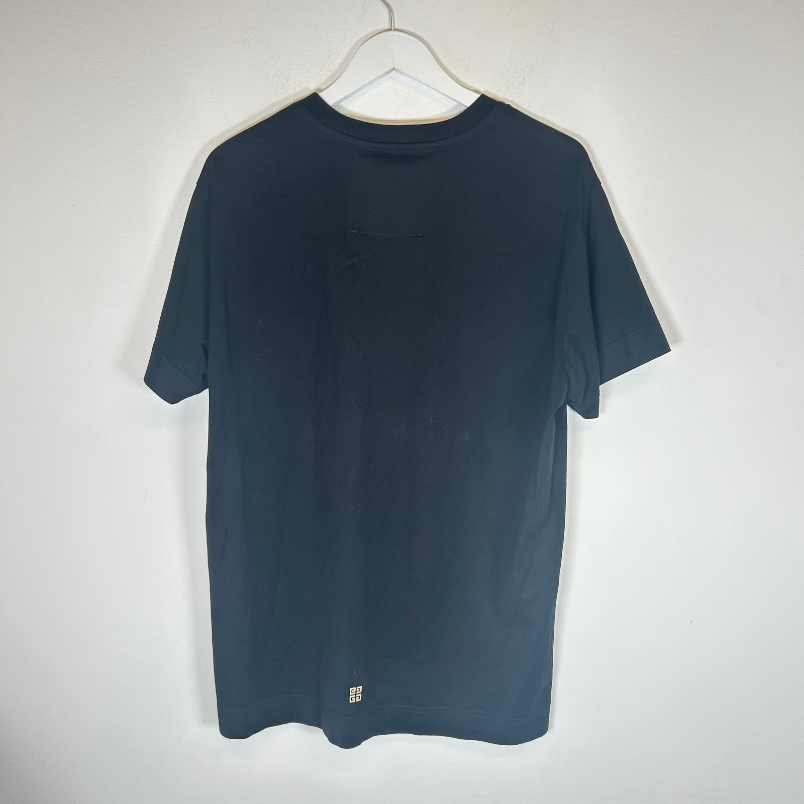 Givenchy Black Flame Print Tee Size S