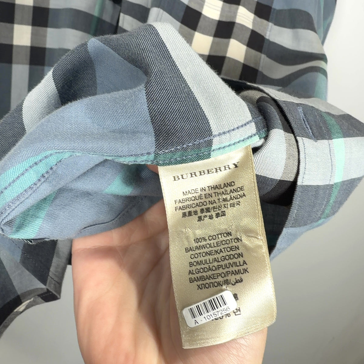 Burberry Brit Check Blue Shirt