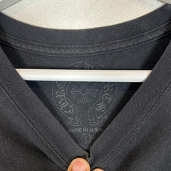 Chrome Hearts Black Boost Logo T-Shirt Size L