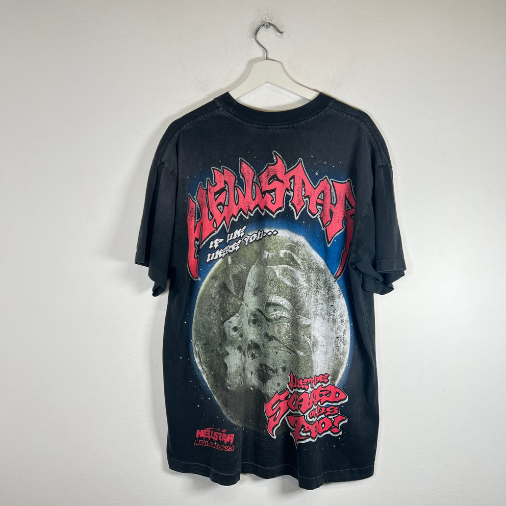 Hellstar Vintage Black Halloween T-Shirt Size L