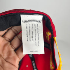 Chrome Hearts Red/Yellow CH Hat