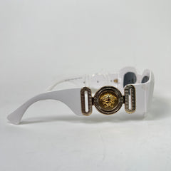 Versace White Medusa Biggie Sunglasses