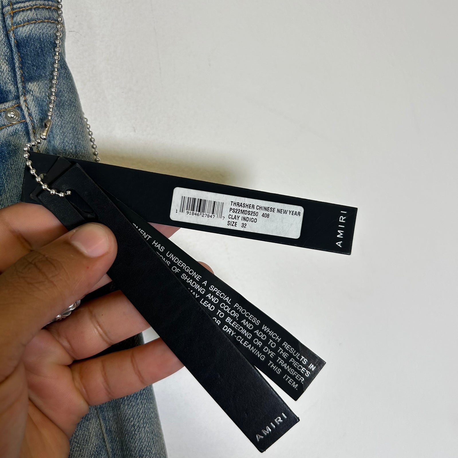 Amiri Chinese New Year Thrasher Jeans