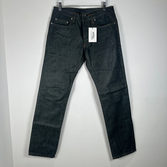 Dior Homme Grey Light Waxed Jeans Size 31