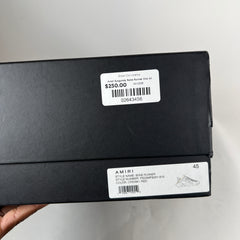 Amiri Burgundy Bone Runner Size 44