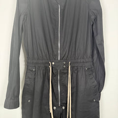 Rick Owens Luxor FW/23 Black Jumpsuit Size XL