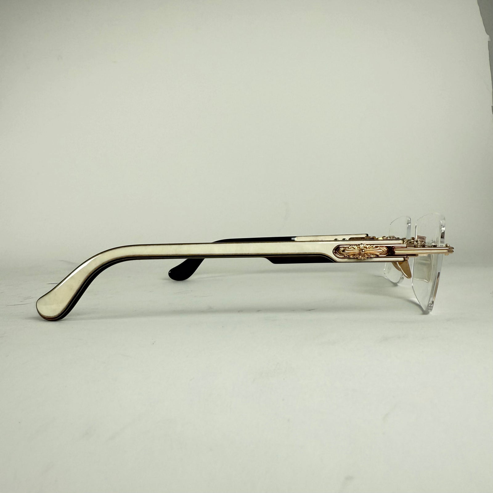 Chrome Hearts White / 18k Gold Deep 2 Glasses
