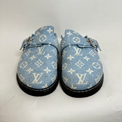 Louis Vuitton Denim Cozy Mules Size 38