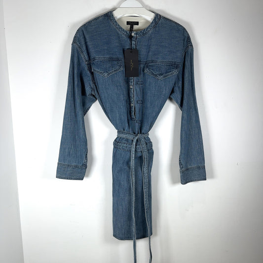 Rag & Bone Denim Romper Shirt