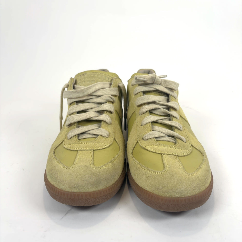 Maison Margiela Yellow GATS Lowtop Sneakers