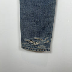 Saint Laurent Distressed Lightwash Skinny D02 Jeans