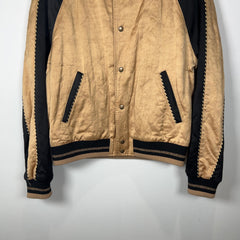 Saint Laurent Satin Diamond Quilted Teddy Jacket