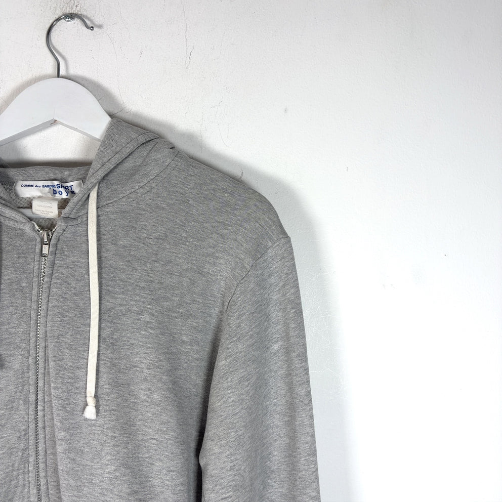 Comme Des Garcons Bunny Ear Zip Up Hoodie