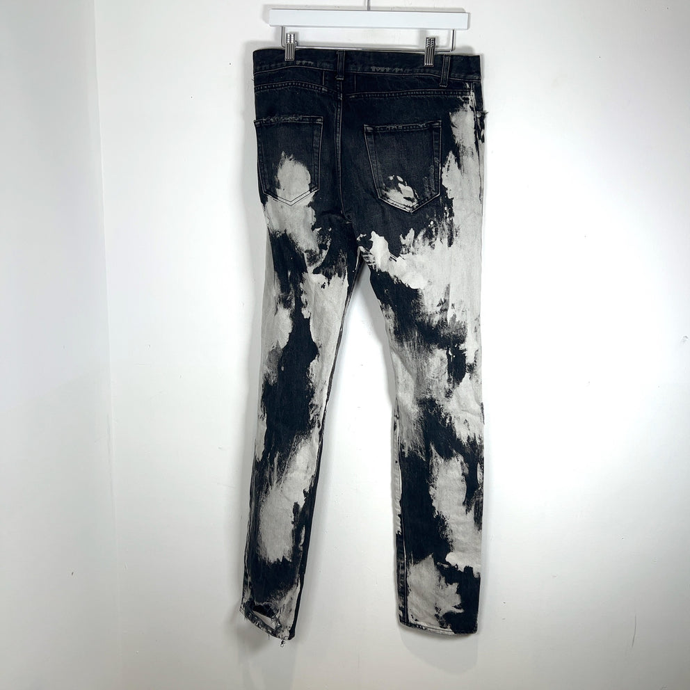 Saint Laurent SS16 'Surf Sound' Bleached Denim Jeans