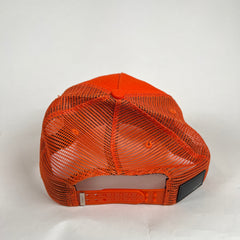 Amiri Paint Drip Logo Orange Trucker