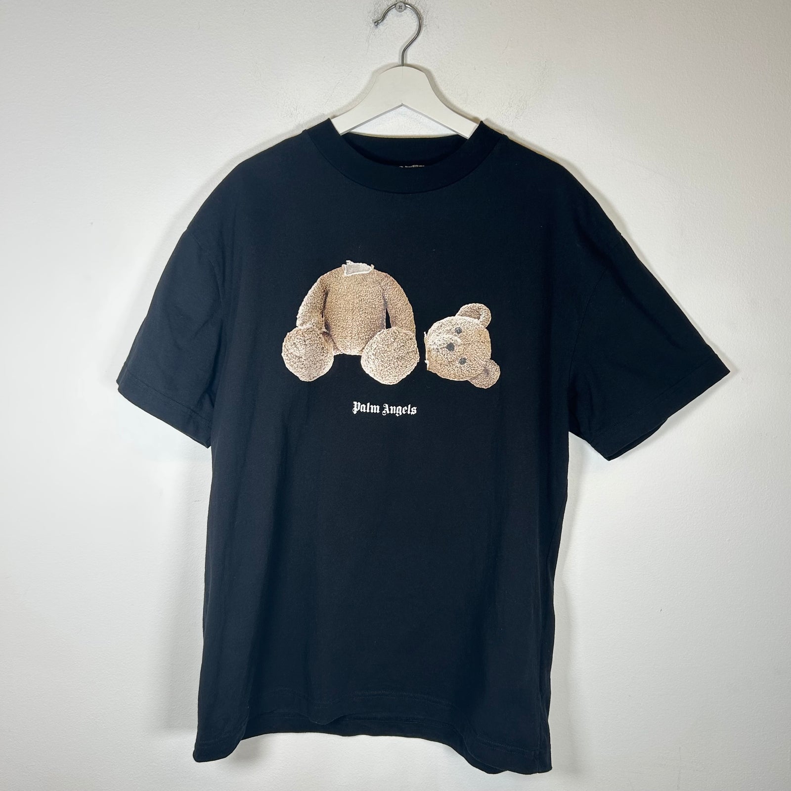 Palm Angels Black Teddy Bear T-shirt Size XL