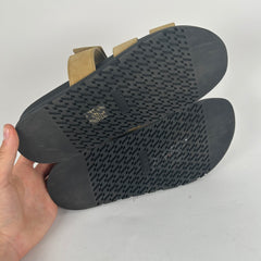 Hermes Chyphre Brown Suede Sandals Size 42.5