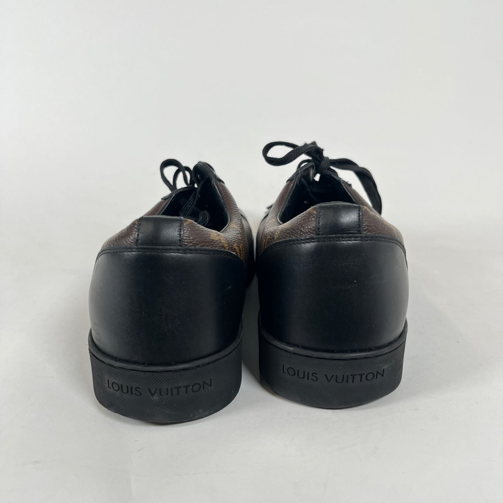 Louis Vuitton Brown/Black Match Up Sneakers LV 9.5
