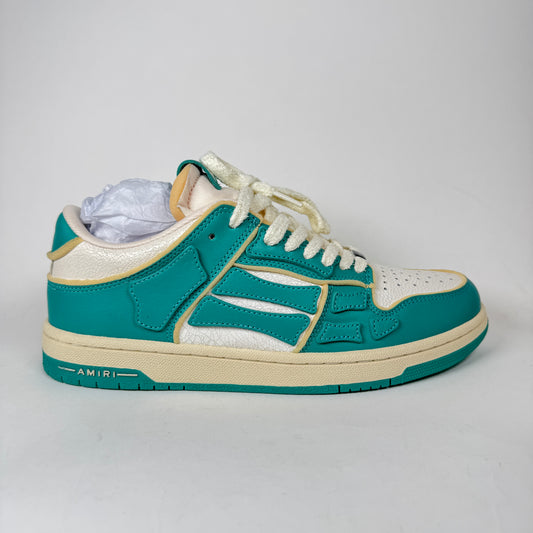 Amiri Sea Blue Skel Low Top Sneaker Size 9
