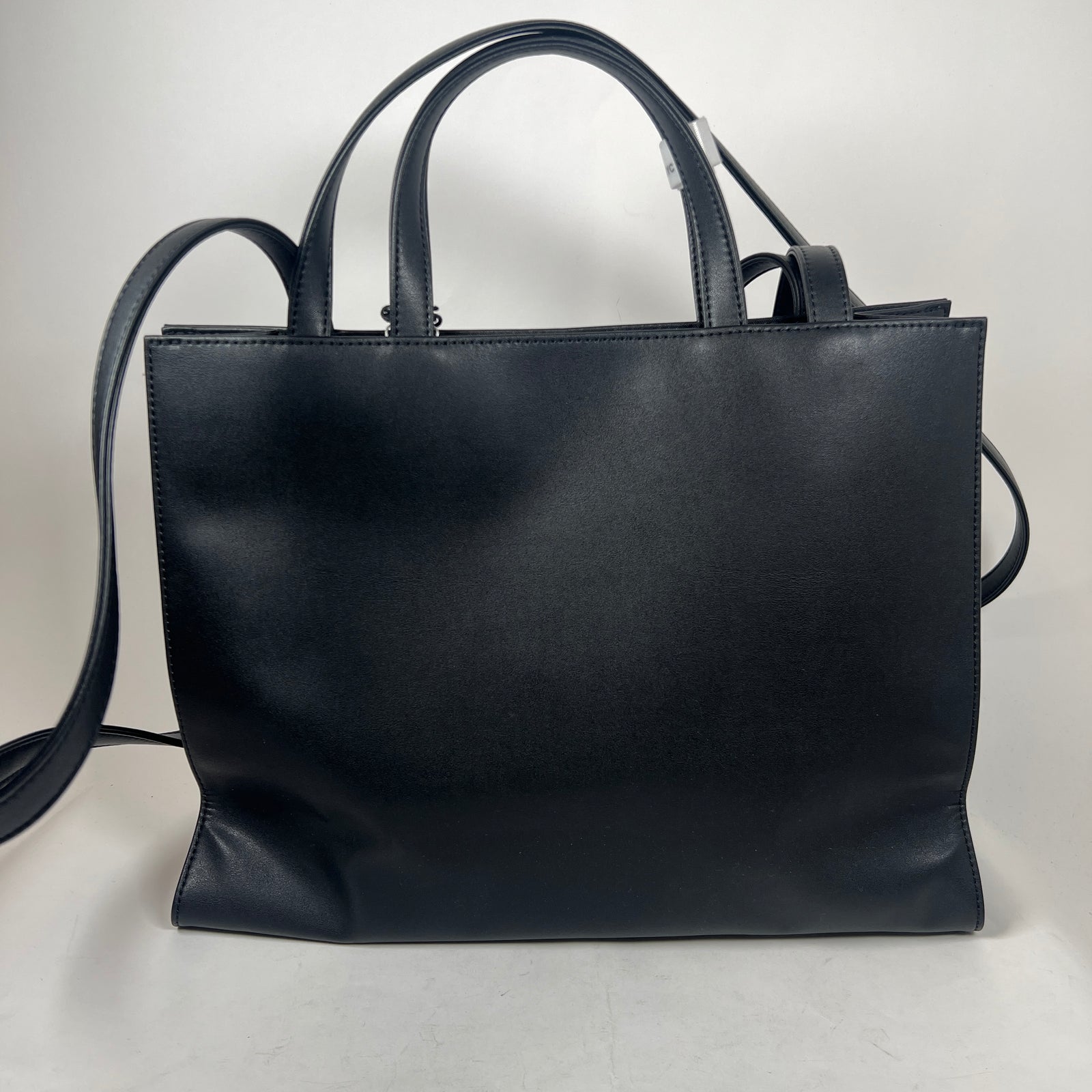 Telfar Black Medium Shopping Bag