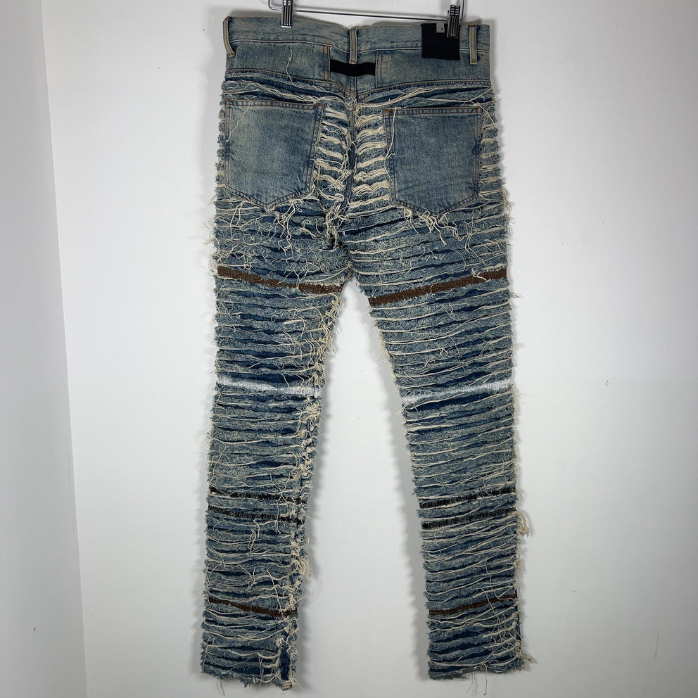 1017 ALYX 9SM x Blackmeans Distressed Denim Jeans