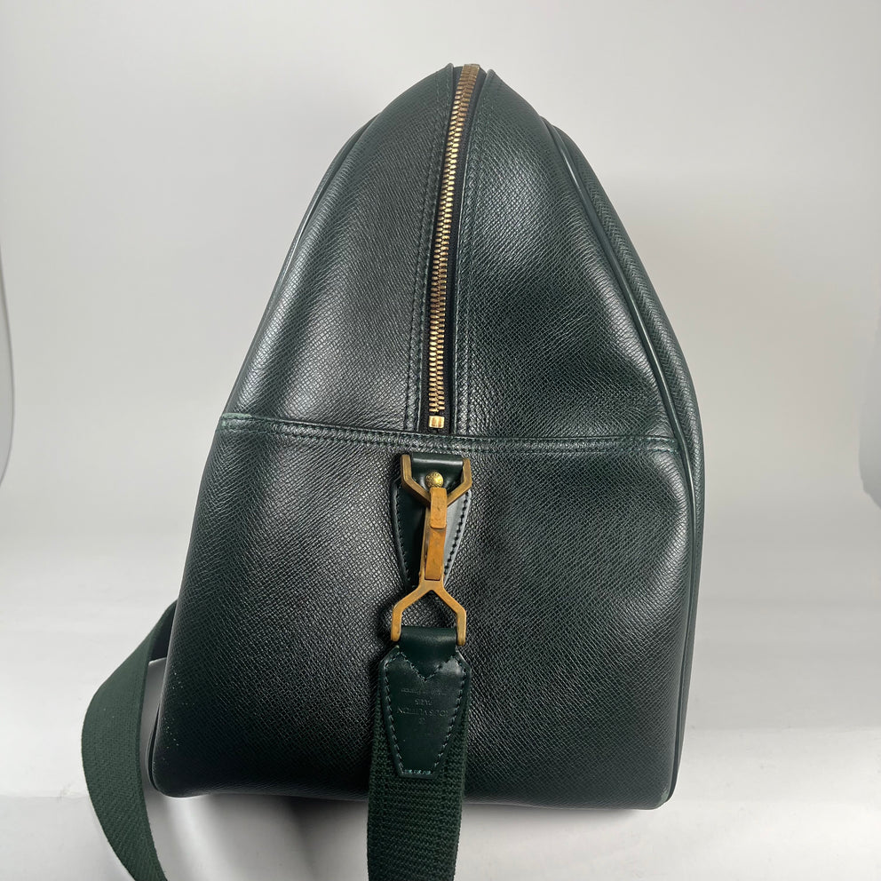 Louis Vuitton Green Boston Kendall Duffle Bag