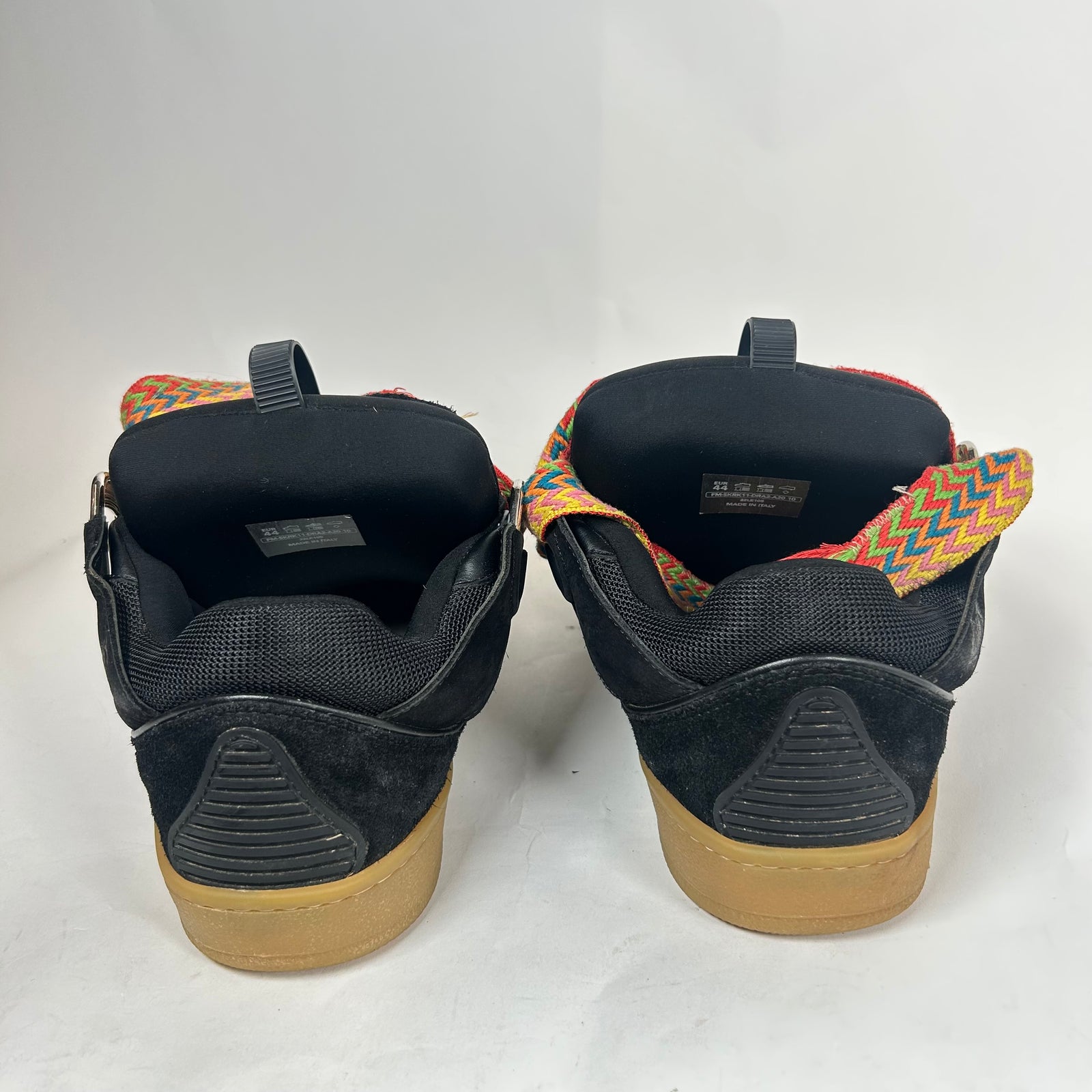 Lanvin Black Curb Sneaker Size 44