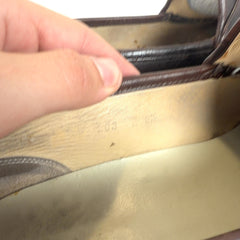 Gucci Vintage Leather Horsebit Loafer