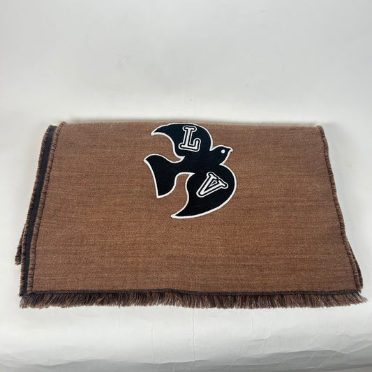 Louis Vuitton Brown Monogram Harmony Scarf