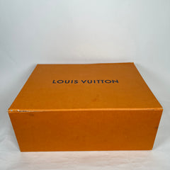 Louis Vuitton Graphite Monogram Leather Slides Size LV 12