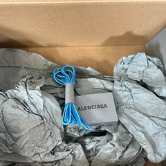 Balenciaga Grey/Blue Track Sneakers Size 44