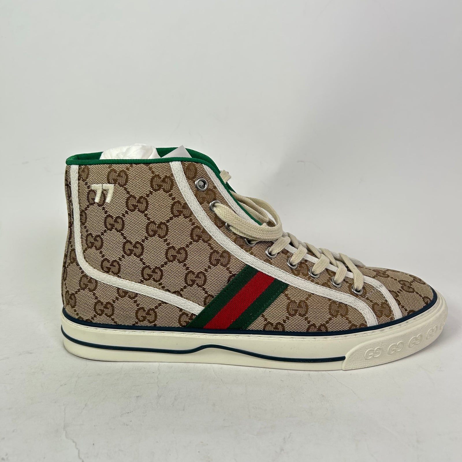 Gucci Tennis 1977 Canvas High-Top Sneakers