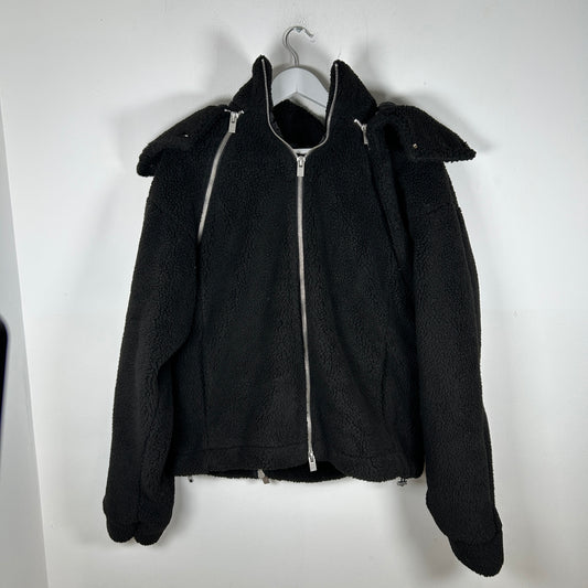 Heliot Emil Truss Zipper Fleece Jacket Size L