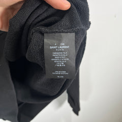 Saint Laurent Black Star Crewneck Size M
