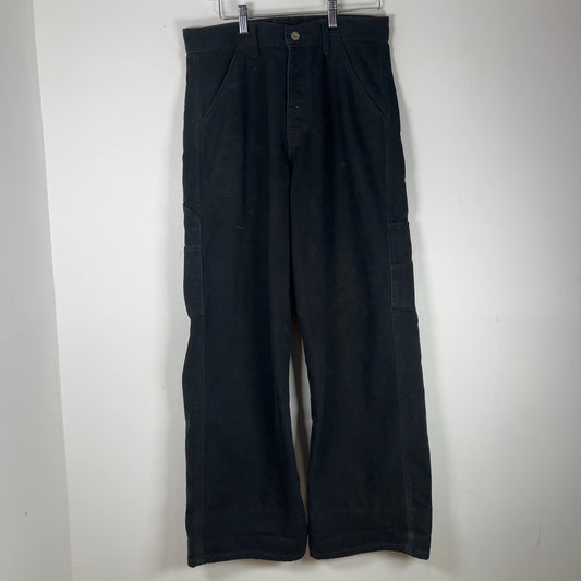 Pinup Rags Journeyman Wide Leg Carpenter Denim Pants