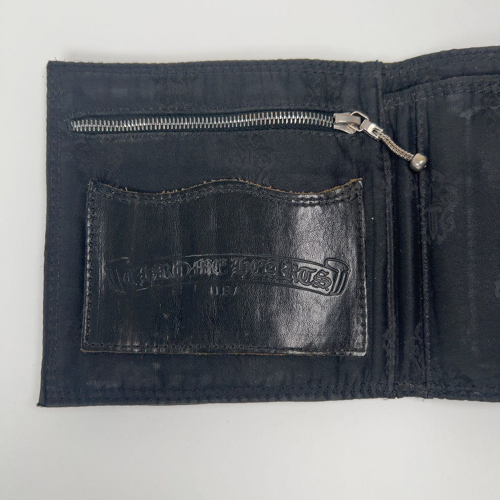 Chrome Hearts Nylon Motif Flap Wallet