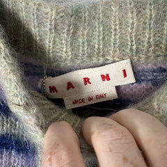 Marni Striped Fuzzy Wuzzy Skirt Size S