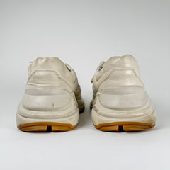 Gucci Rainbow Logo Cream Rython Sneaker Size GG 8.5