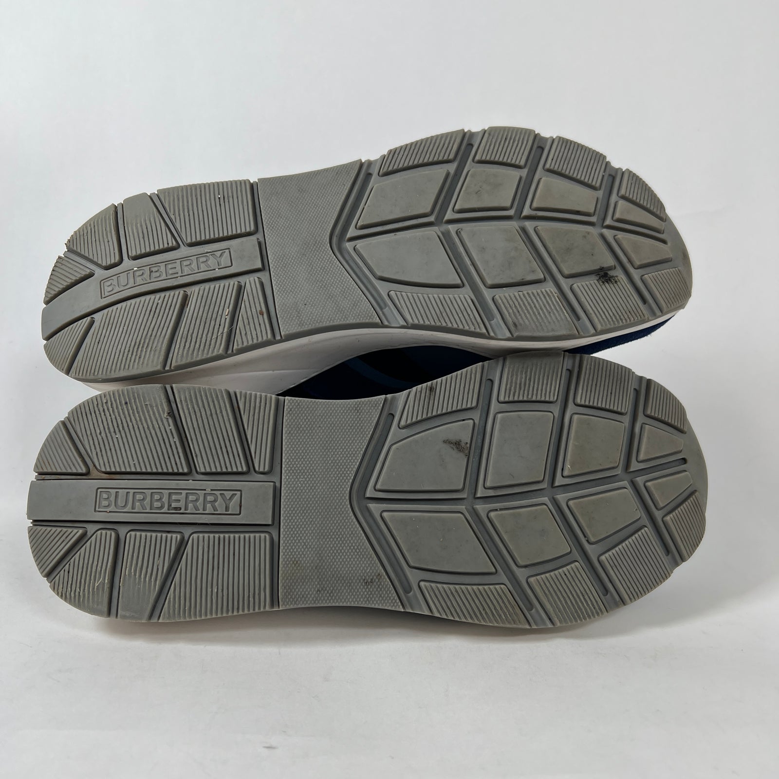 Burberry Blue Ramsey Low Top Size 10