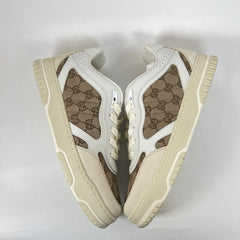 Gucci White/Beige GG Re-Web Sneaker Size GG 8.5