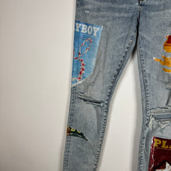 Amiri Lightwash Playboy Jeans Size 33